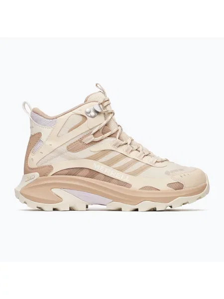 Дамски туристически обувки Merrell Moab Speed 2 Mid GTX nougat бежово
