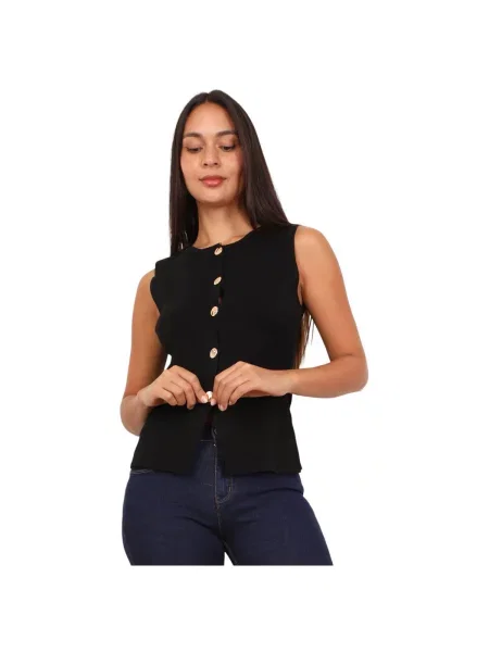 Top La Modeuse crna