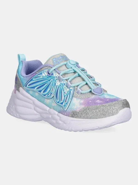Skechers Detské tenisky DREAM RACER WING BRITES modrá