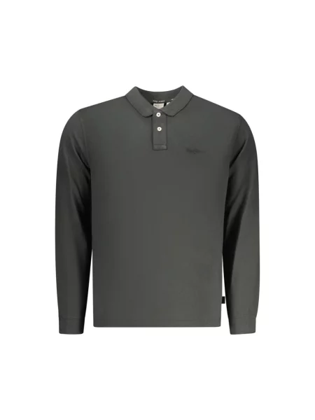Polo Pepe Jeans z długim rękawem czarne
