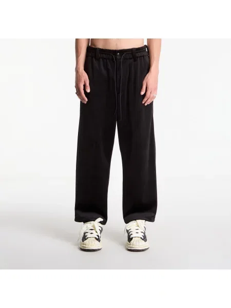 Spodnie Adidas sztruksowe do biegania czarne