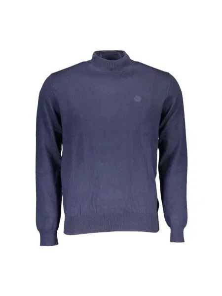 Golf North Sails z dżerseju niebieski