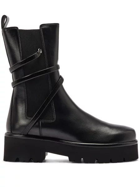 Botine Rene Caovilla din piele negru
