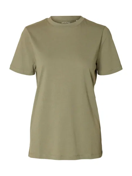 SELECTED FEMME Tricou SLFZLJESMINES' kaki