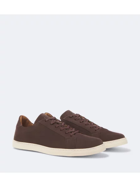 Sneakerși George Cleverley din piele maro