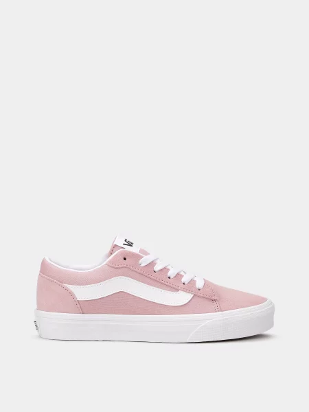 Шкіряні Кеди низькі Vans VERO LS рожевий