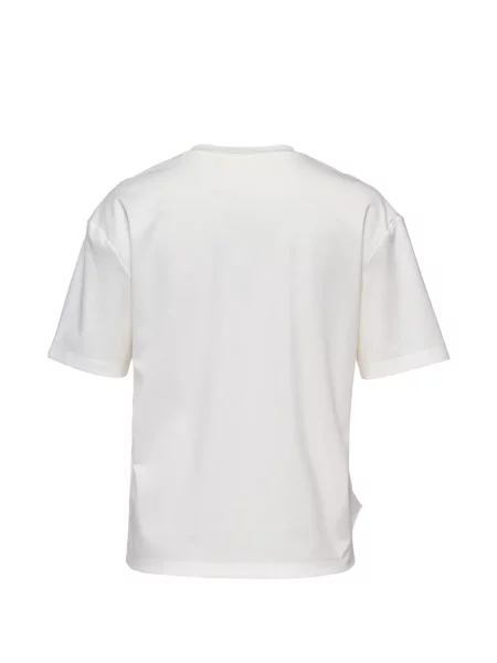 Tricou Club21 cu volane alb