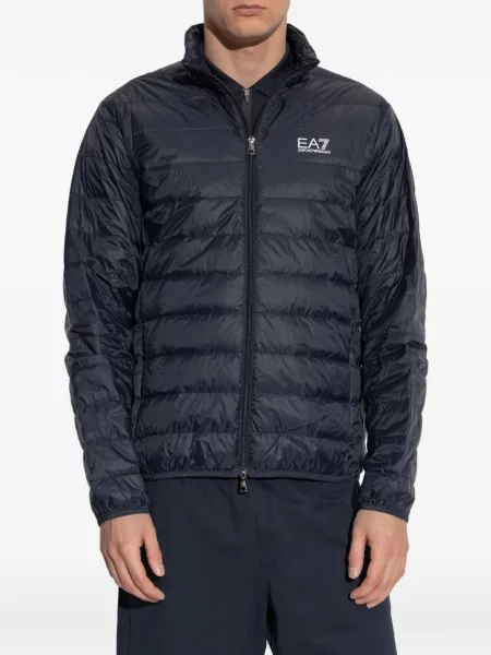 Geacă Ea7 Emporio Armani albastru