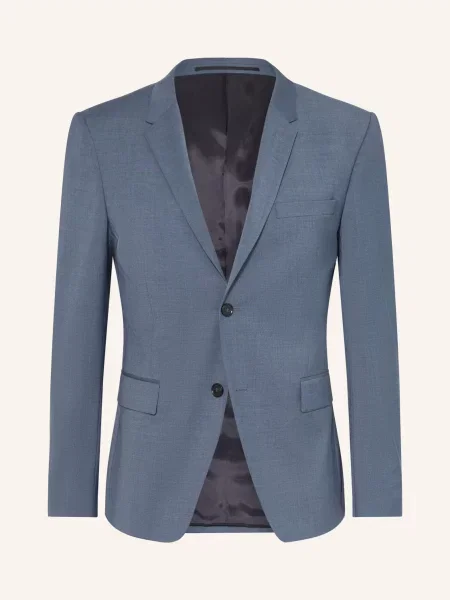 Tiger Of Sweden Oblekové Sako Jamie Extra Slim Fit blue cloud modré