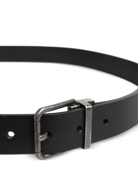 Cu centură curea Dolce & Gabbana din piele negru