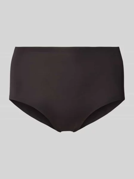 Figi o kroju slim fit z nadrukiem z logo Mey czarne