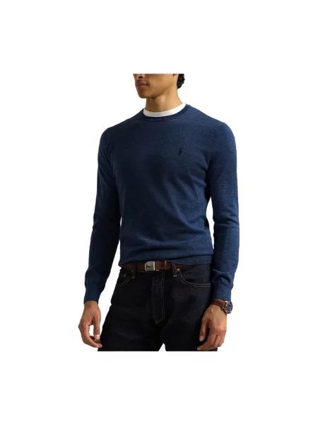 Sweter Polo Ralph Lauren niebieski