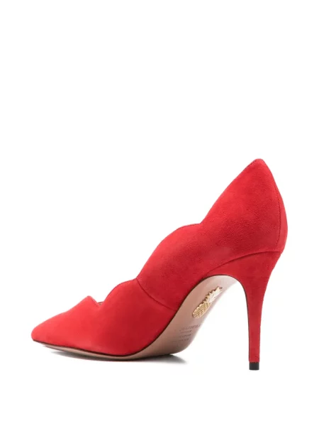 Pantofi cu toc Aquazzura roșu