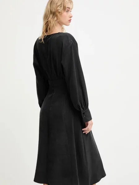 Платье мини Answear.lab клеш черное
