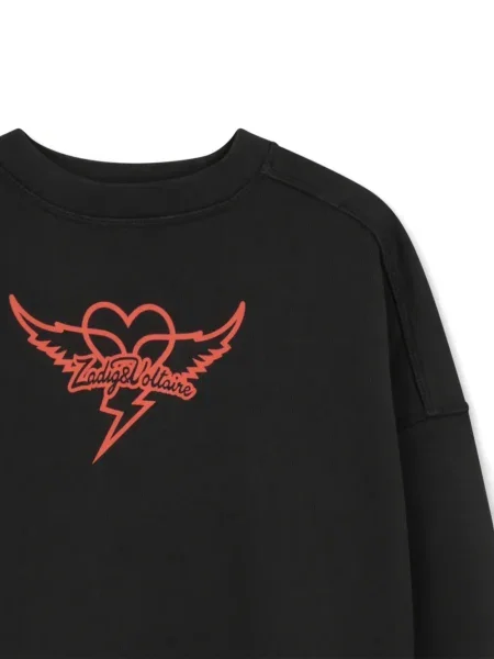 Bluza dziecięca Zadig & Voltaire czarna