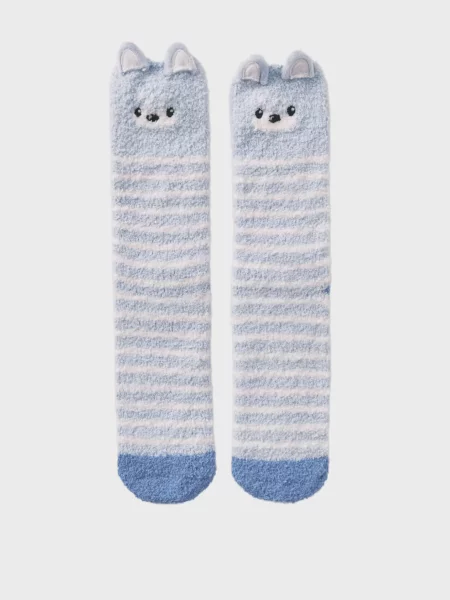 Смугасті шкарпетки Women'secret блакитні