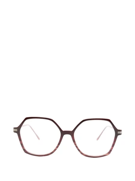 Ochelari de soare S2s cu imprimeu geometric roșu