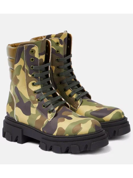 Maskáčové kotníkové boty Gia Borghini