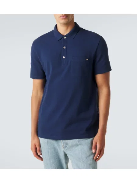 Tricou polo Valentino albastru