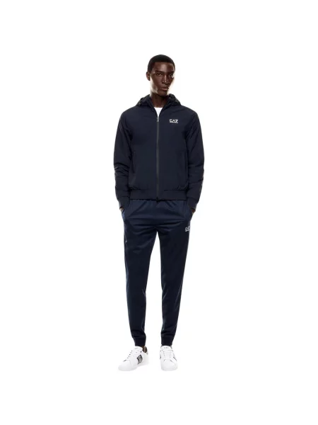 Emporio Armani Prechodná bunda námornícka / biela modrá