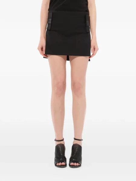 Fustă Givenchy cu autograf negru