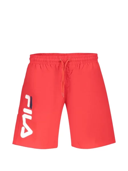 Slip de baie Fila cu imagine cu cordon roșu