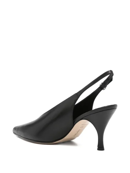 Pantofi cu toc Aeyde slingback negru