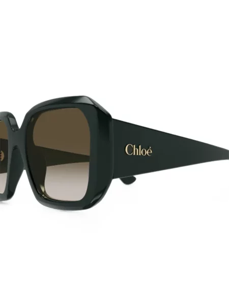 Ochelari de soare Chloé verde