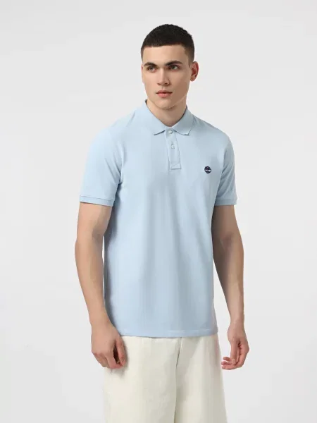 Поло Timberland голубое