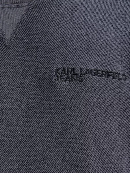 Кофта Karl Lagerfeld Jeans однотонна сірий