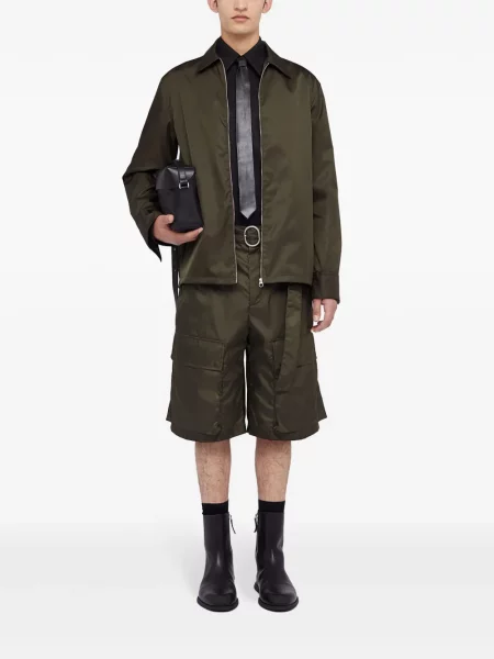 Μπουφάν πουκάμισο Jil Sander πράσινο