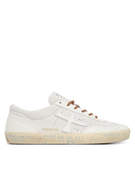 Sneakersy Premiata białe