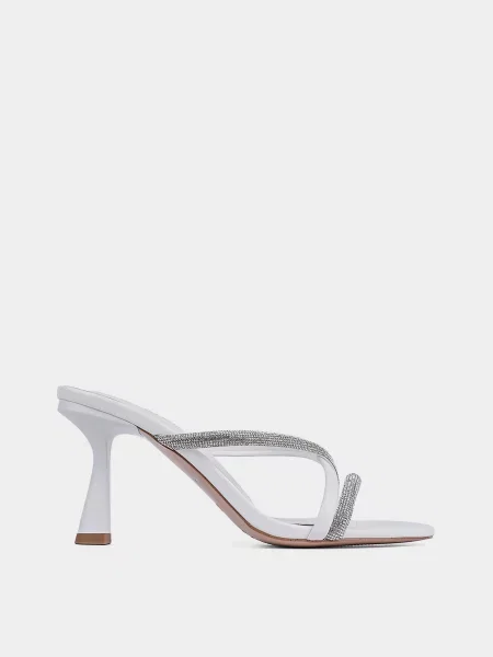 Шкіряне Сабо MIRATON білий