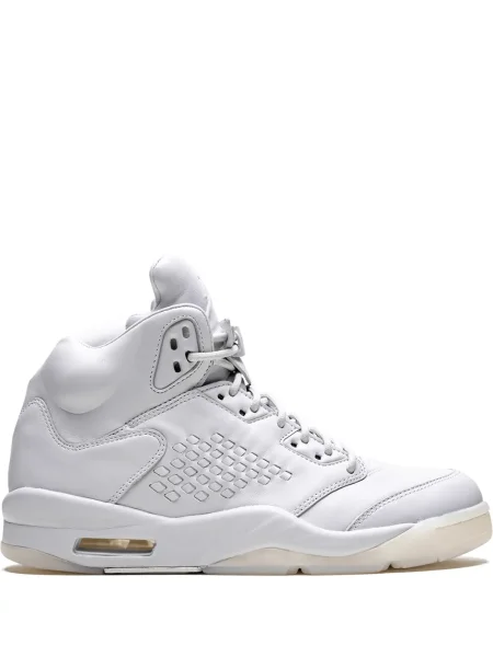 Sneakerși Jordan 5 Retro retro gri