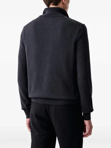 Pulover Marc O'polo cu broderie albastru