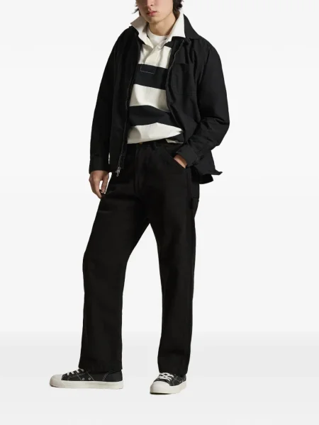 Czapka z daszkiem Polo Ralph Lauren w kratkę z twillu biznesowa niebieska