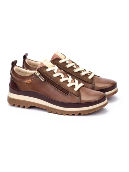 Sneakersy Pikolinos skórzane brązowe
