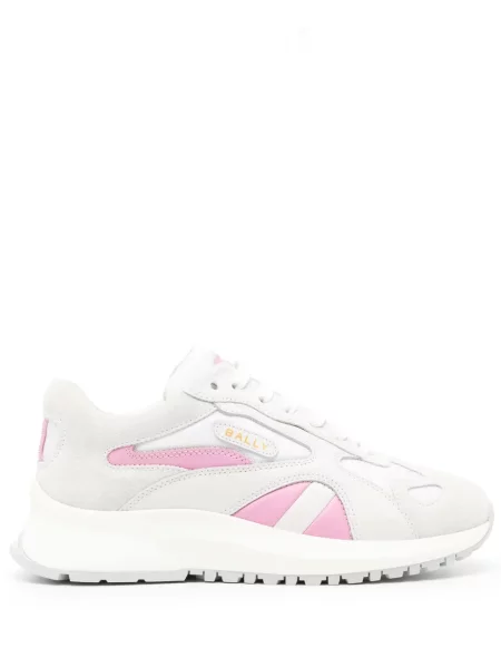 Sneakerși Bally din piele alb