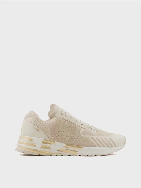 Кроссовки Поліестер/поліуретан бежевий