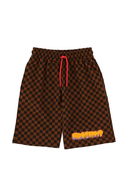 Szorty dziecięce Sprayground brązowe