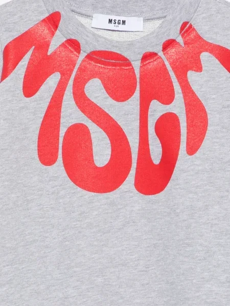 Bluza dziecięca Msgm szara