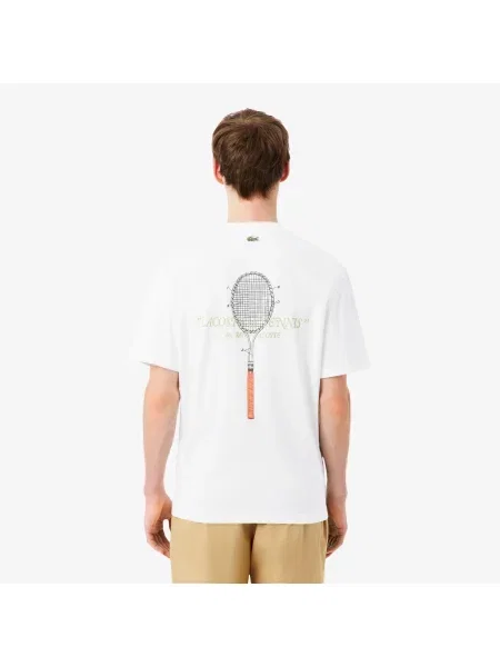 Футболка Lacoste белая