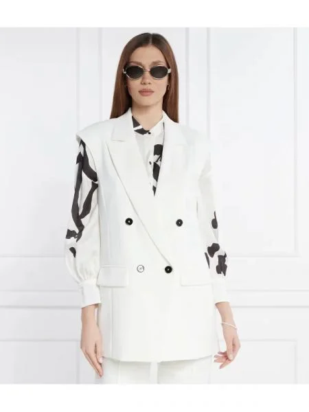 Marc Cain Vestă alb