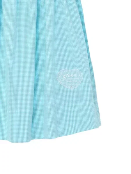 Rochie Ganni din dantelă albastru