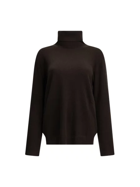 Sweter Max Mara wełniany brązowy