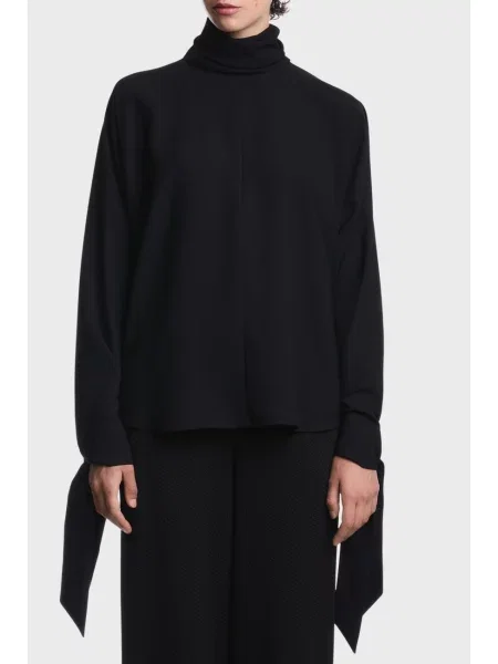 Блузка Emporio Armani черная