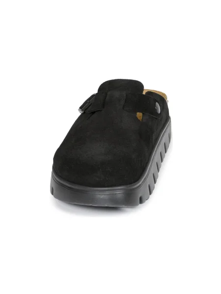 Semišové chunky tenisky Birkenstock čierna