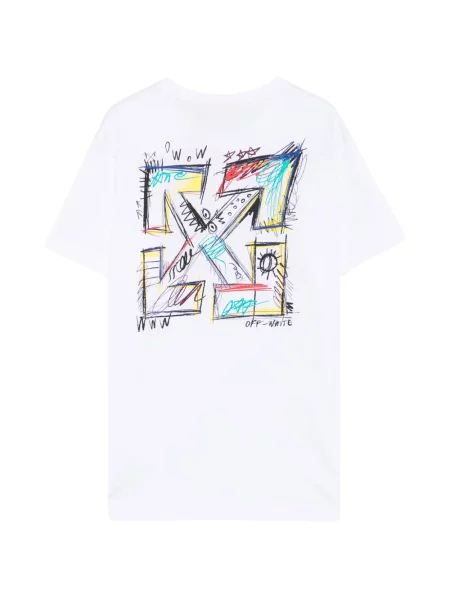 Koszulka dziecięca Off-white biała