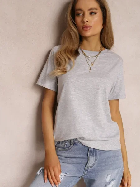 Tricou deschis Errona gri