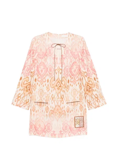 Rochie Zimmermann cu imagine roz